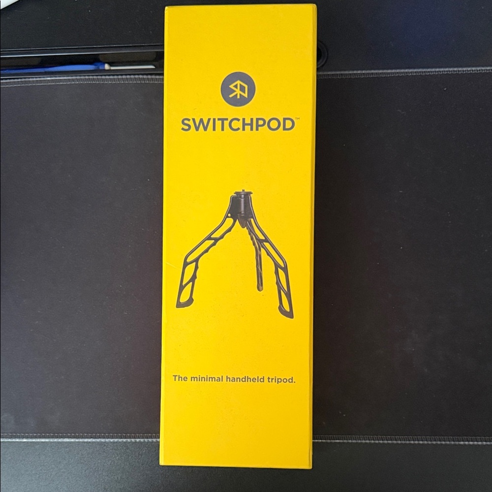 SWITCHPOD Minimal Handheld Tripod - Yellow Box